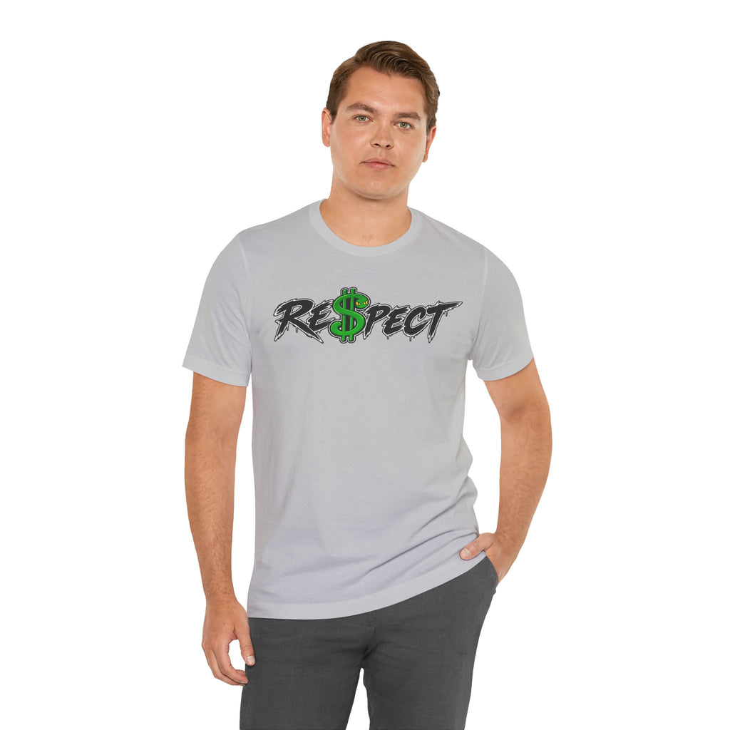 Unisex white color dark font combo
