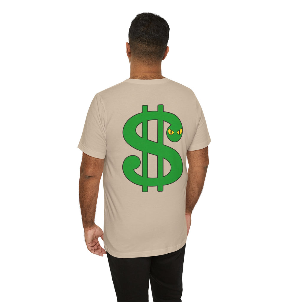 Unisex white color dark font combo