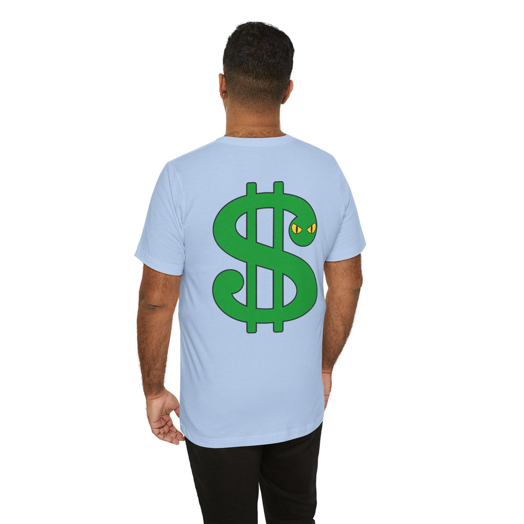 Unisex white color dark font combo