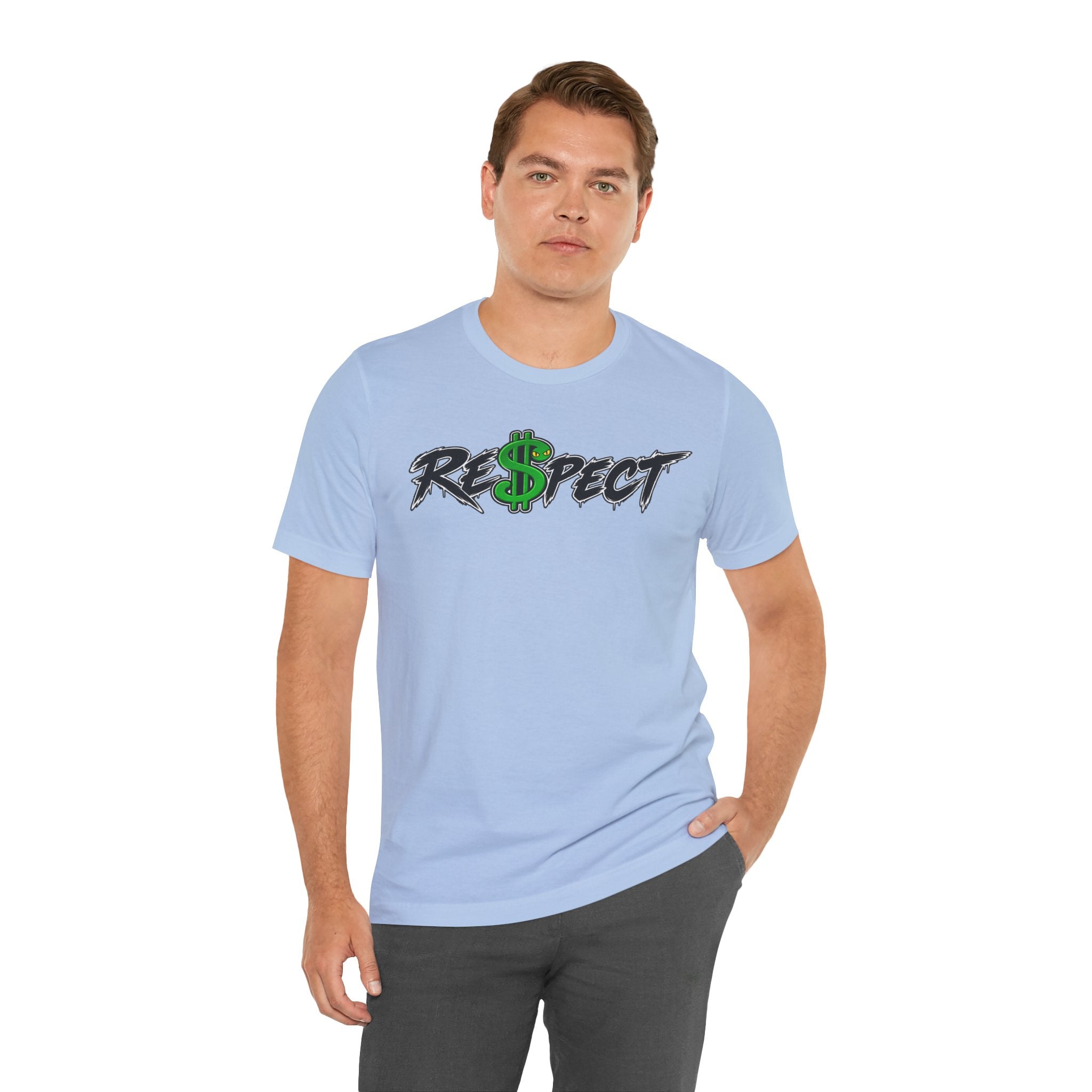 Unisex white color dark font combo
