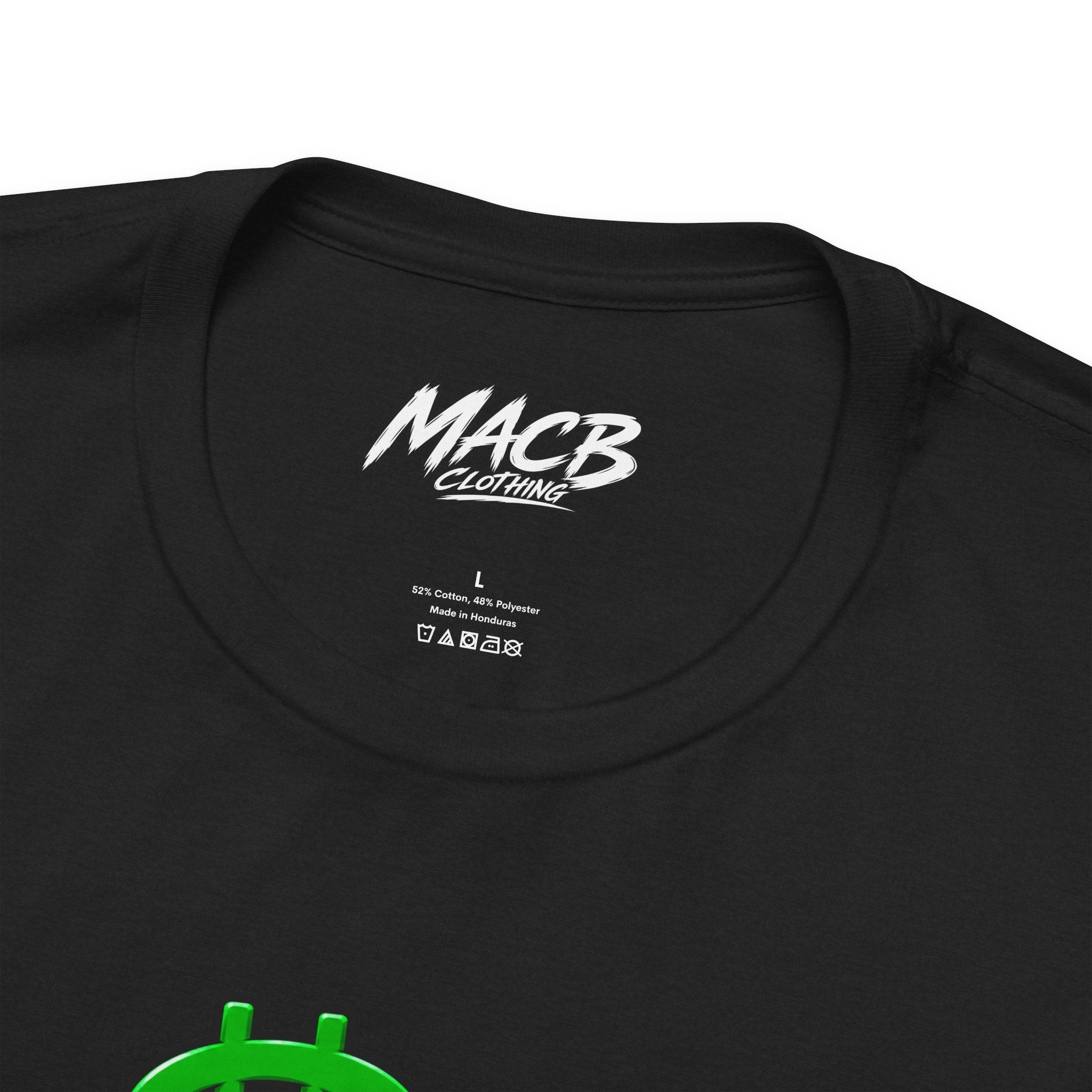 Unisex dark color white font combo