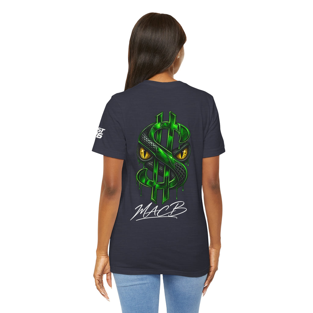 Unisex RESPECT dark color light font shirt