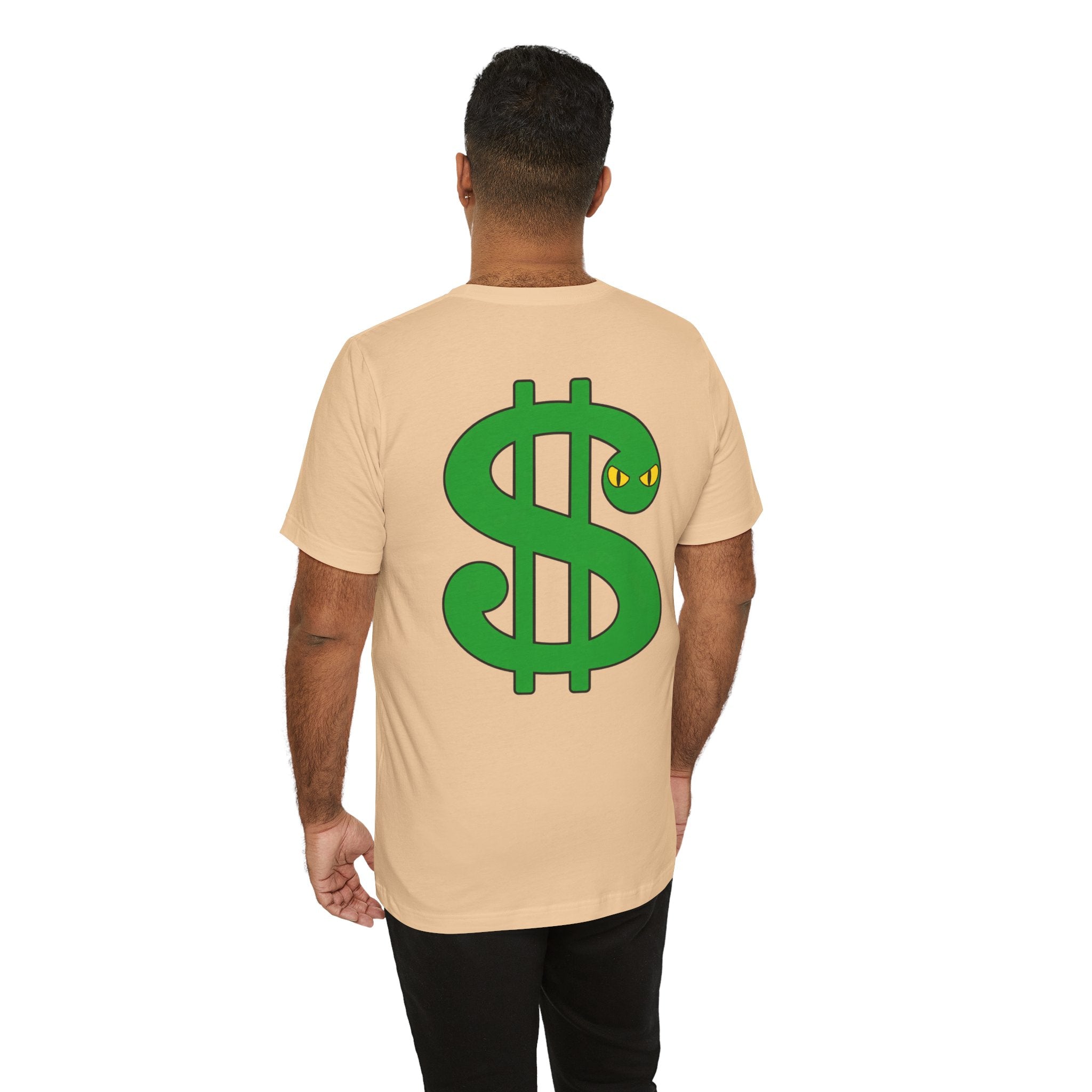 Unisex white color dark font combo