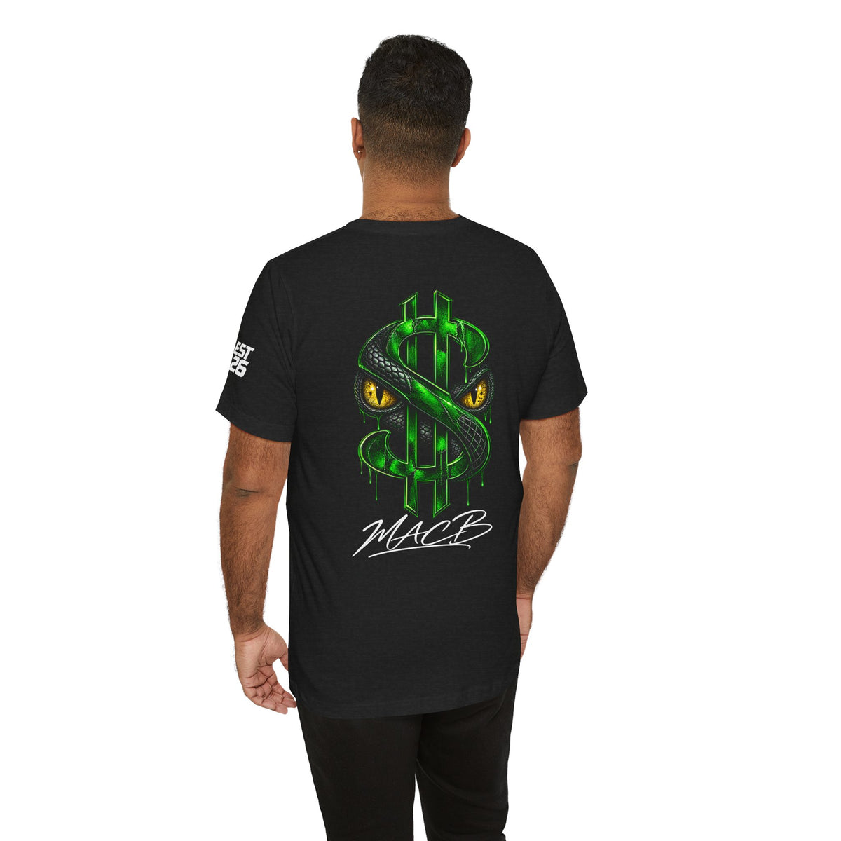Unisex RESPECT dark color light font shirt