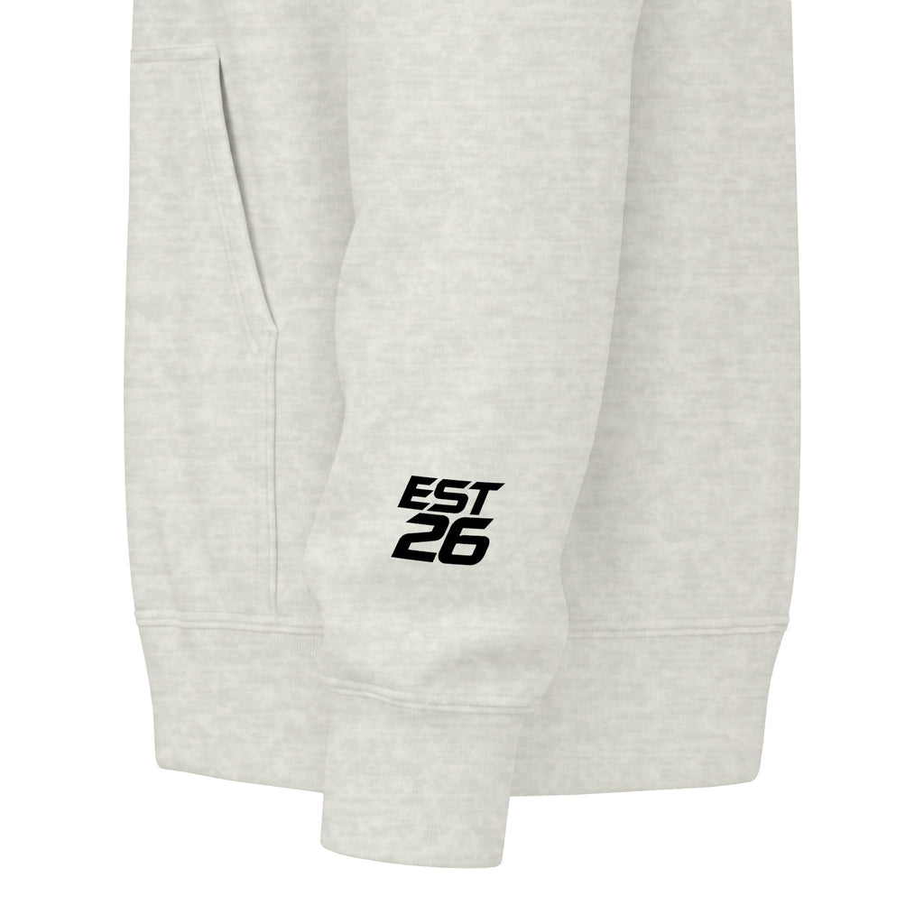 Unisex Zip Hoodie Large snake face back