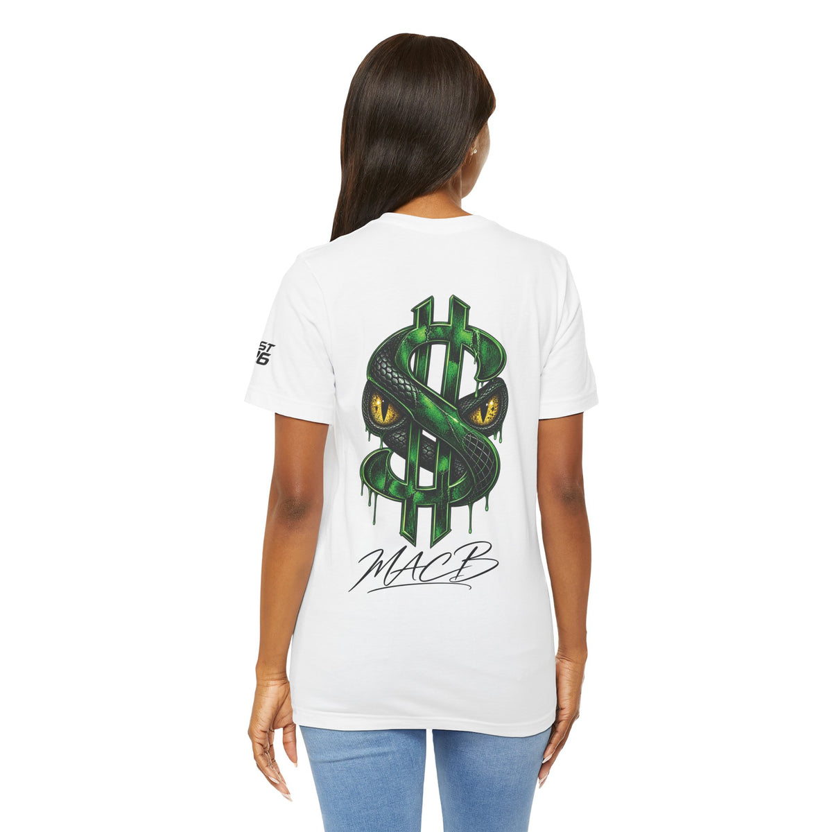 MACB updated S/Snake design unisex RE$PECT shirt