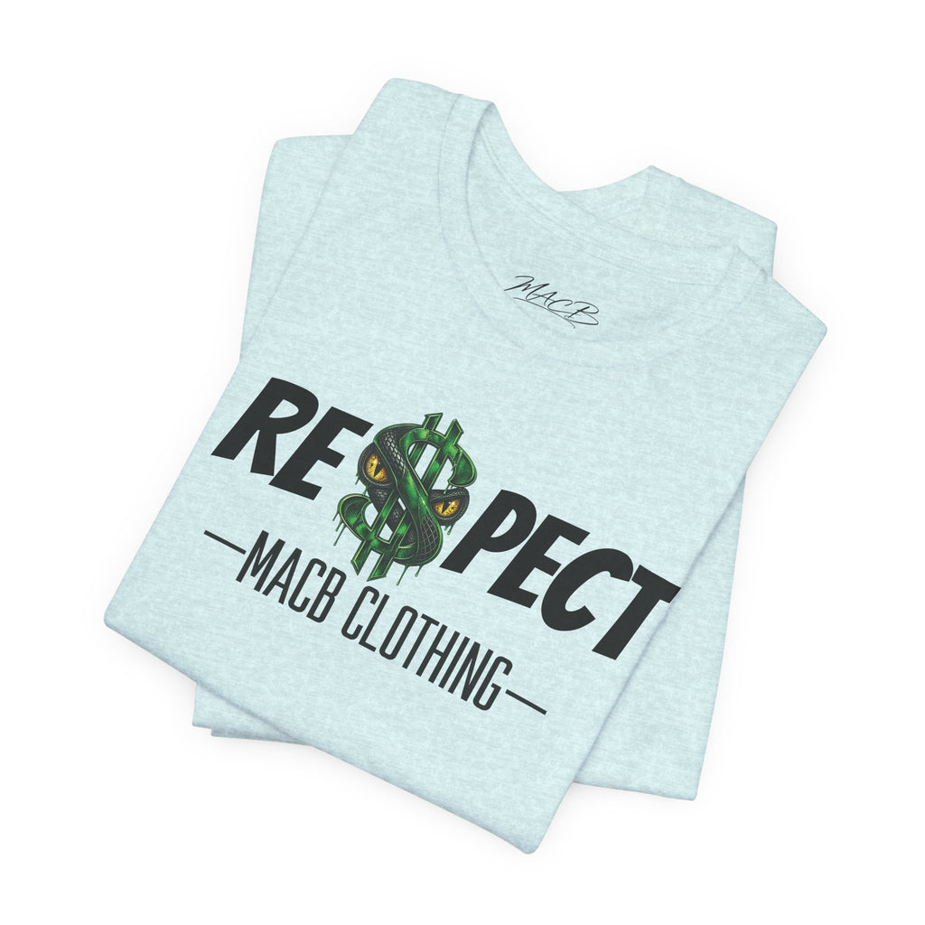 MACB updated S/Snake design unisex RE$PECT shirt