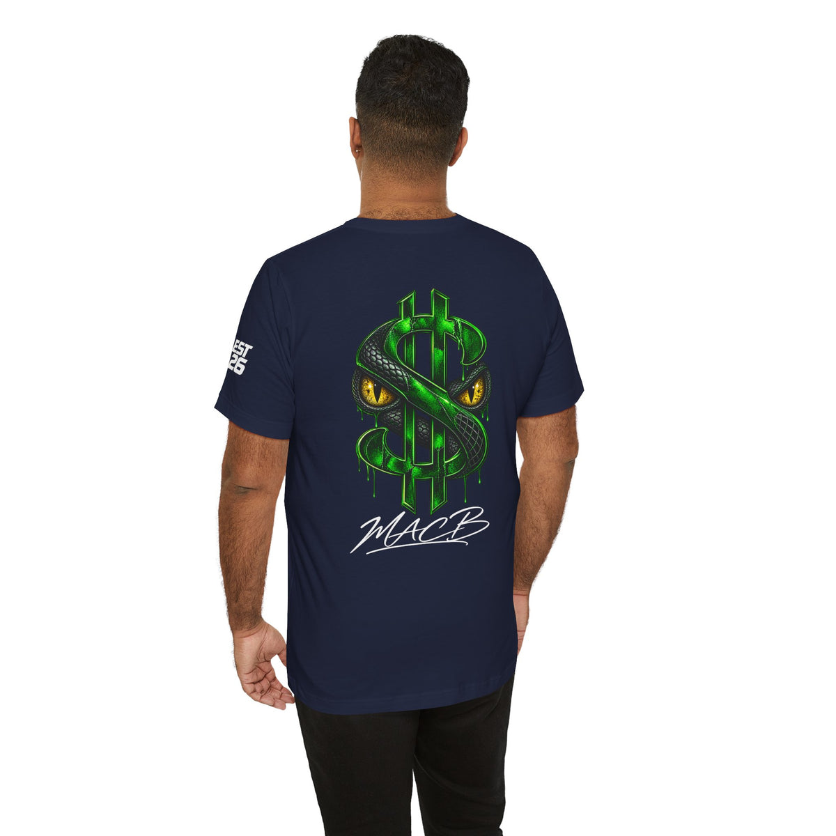 Unisex RESPECT dark color light font shirt